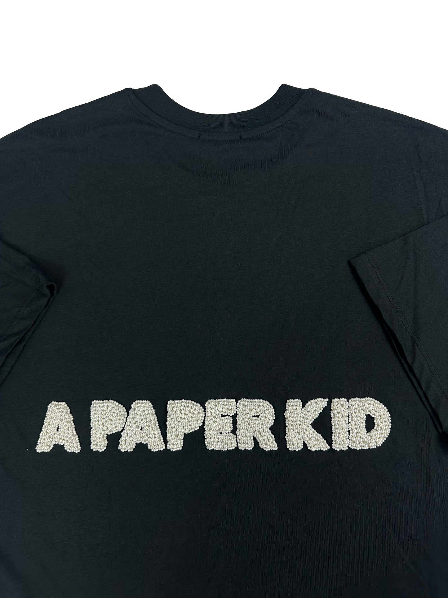 A Paper Kid - T-Shirt Embr Pearls