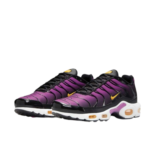nike Air Max Plus Black Laser Orange White Hyper Violet