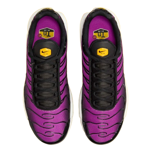 nike Air Max Plus Black Laser Orange White Hyper Violet