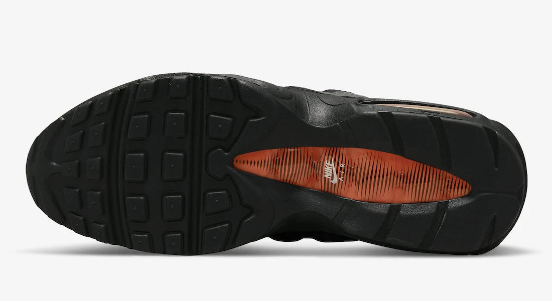 Nike - Air Max 95 Black Gray Safety Orange