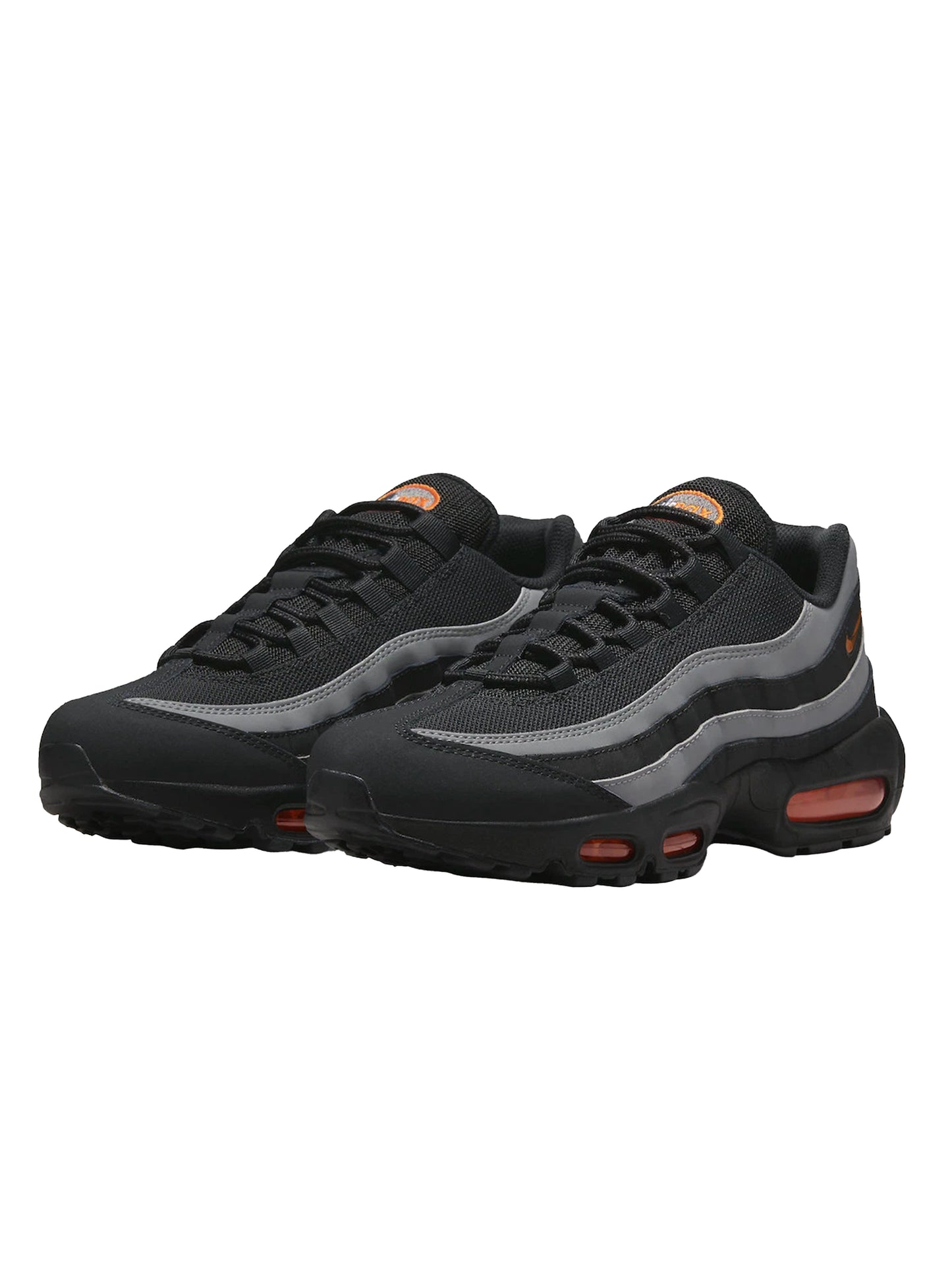 Nike - Air Max 95 Black Gray Safety Orange