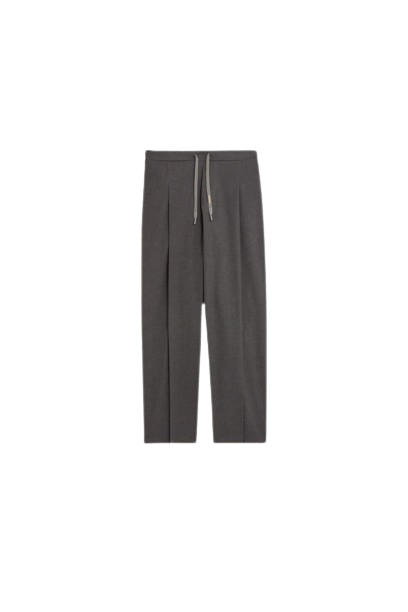 A Paper Kid Flannel Loose Pants