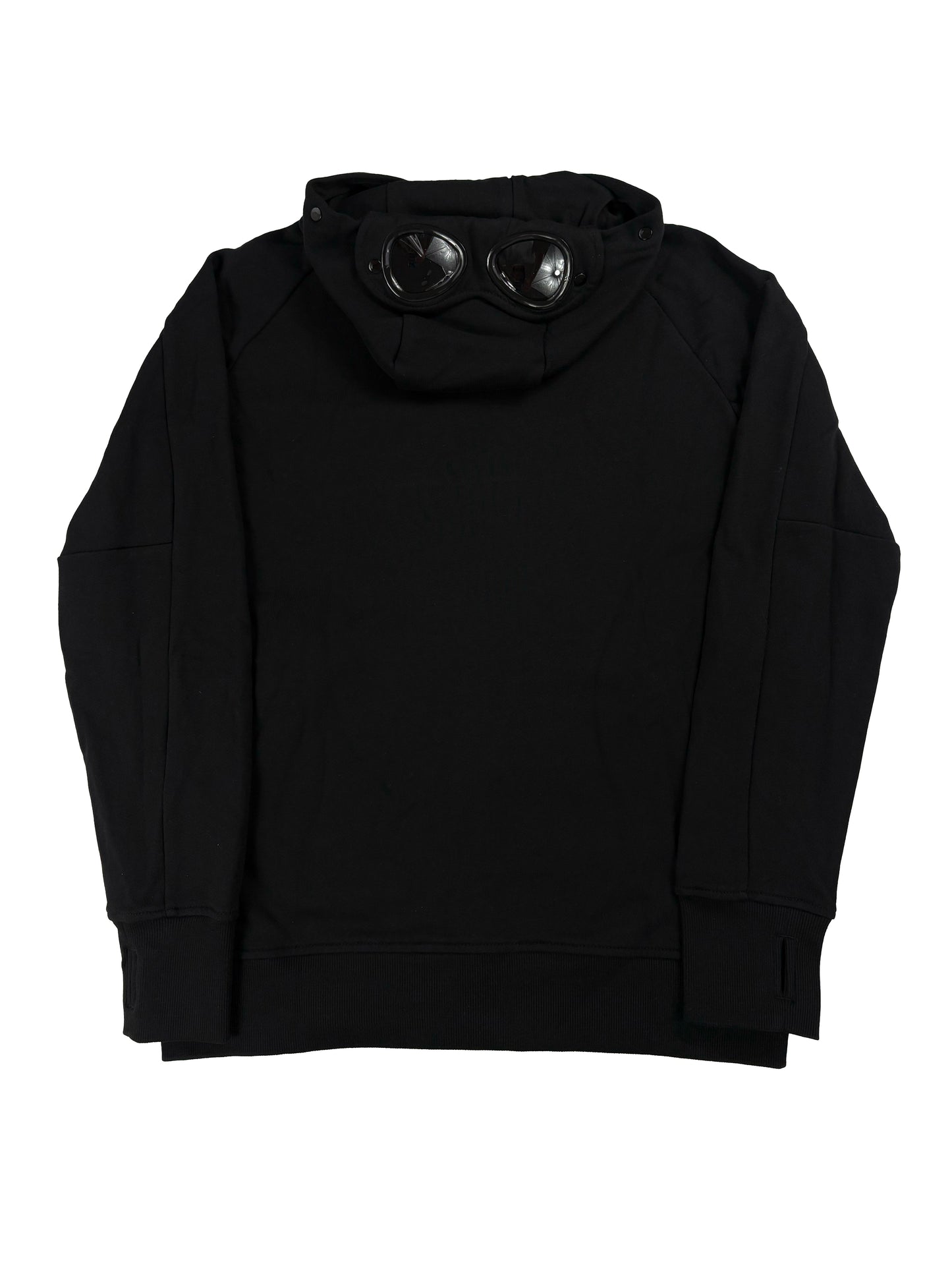 C.P. Company - Felpa con Cappuccio e Zip Goggle