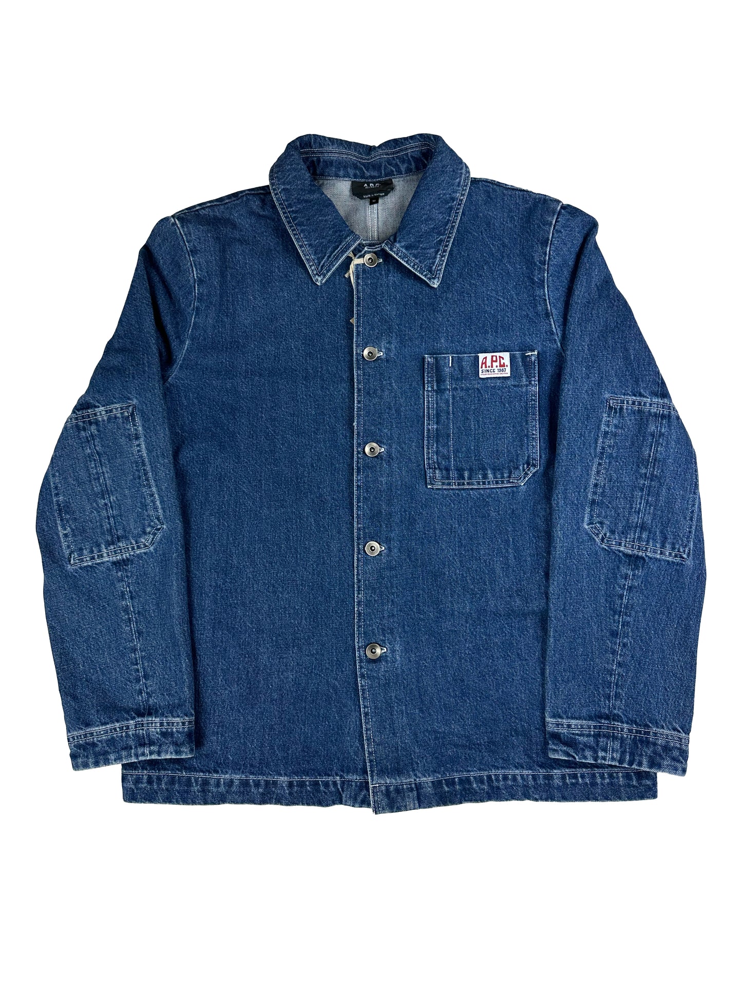 A.P.C. - Giacca Jeans Ralf Indigo