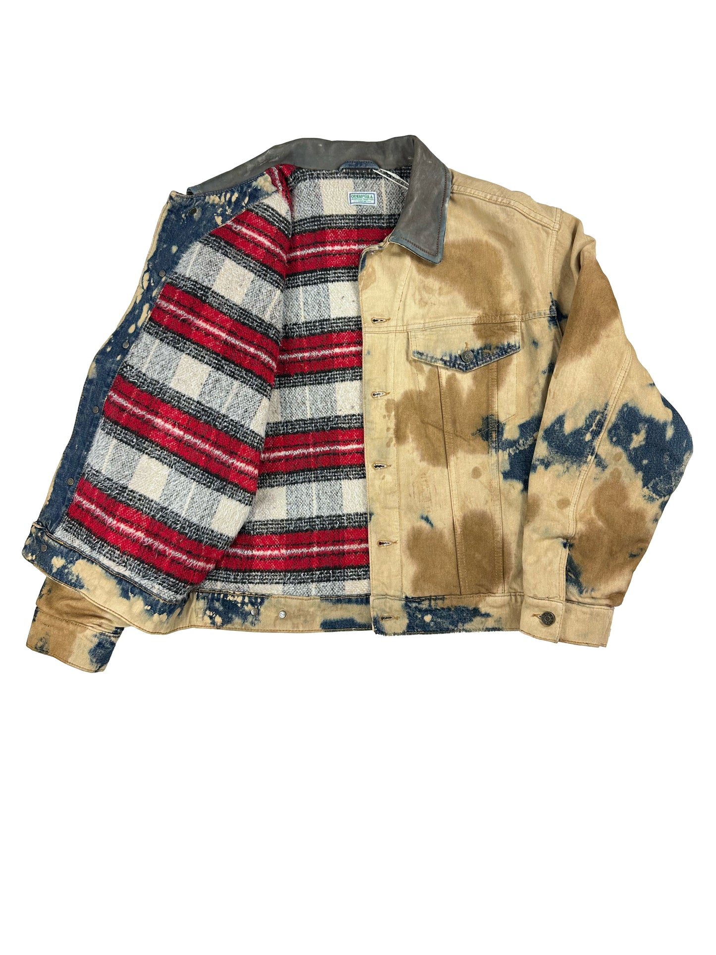 Guess - Giacca In Denim Scolorito