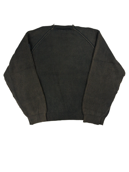 Untitled Artworks - Maglione Consumed Knit Ribbed