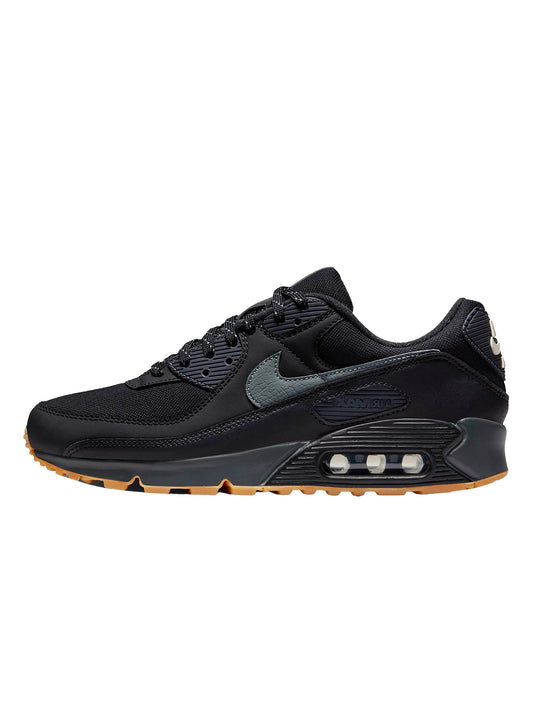 Nike - Air Max 90 Black Smoke Grey Gum Reflective