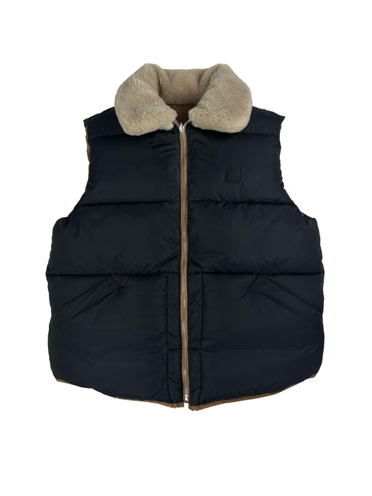 A.P.C. - Smanicato Teddy Vest Reversibile