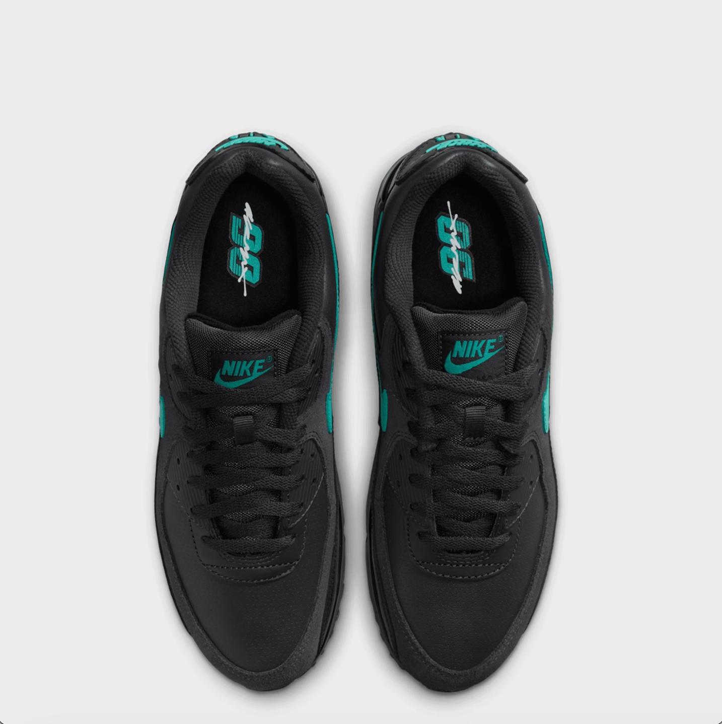 Nike - Air Max 90 Black Clear Jade