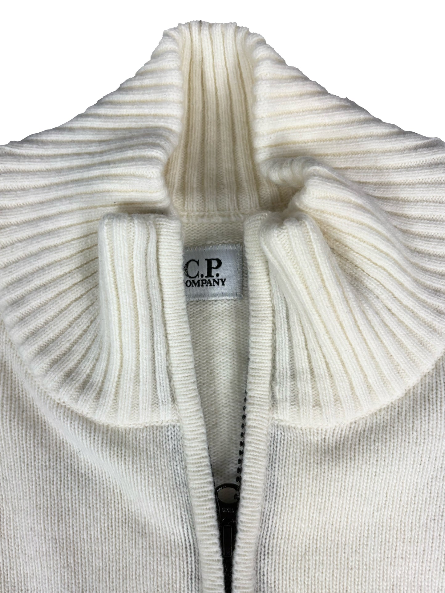 C.P. Company - Cardigan con Zip Lambswool