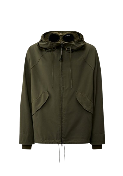 GD Shell Mixed Goggle Hooded Jacket
