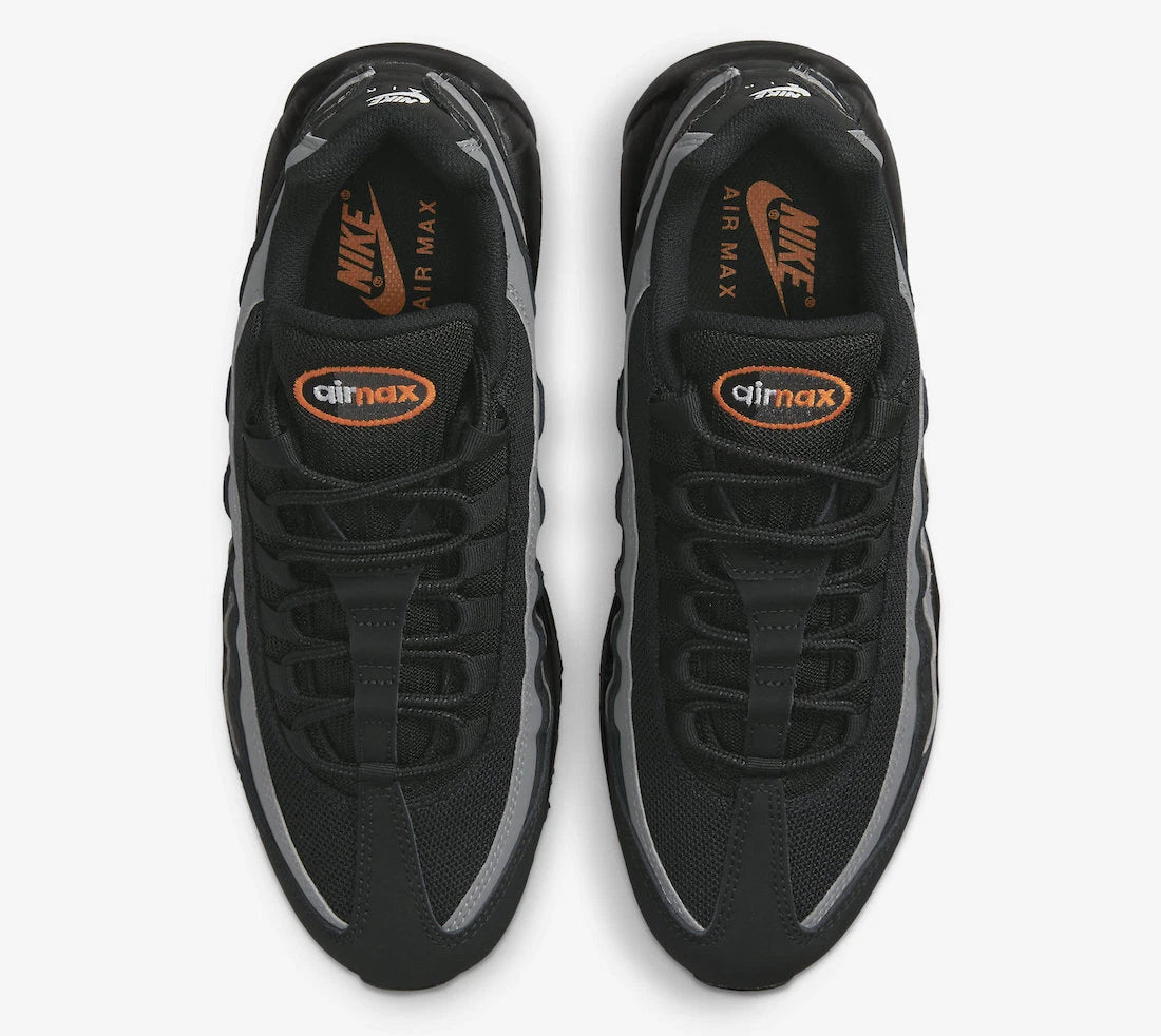 Nike - Air Max 95 Black Gray Safety Orange