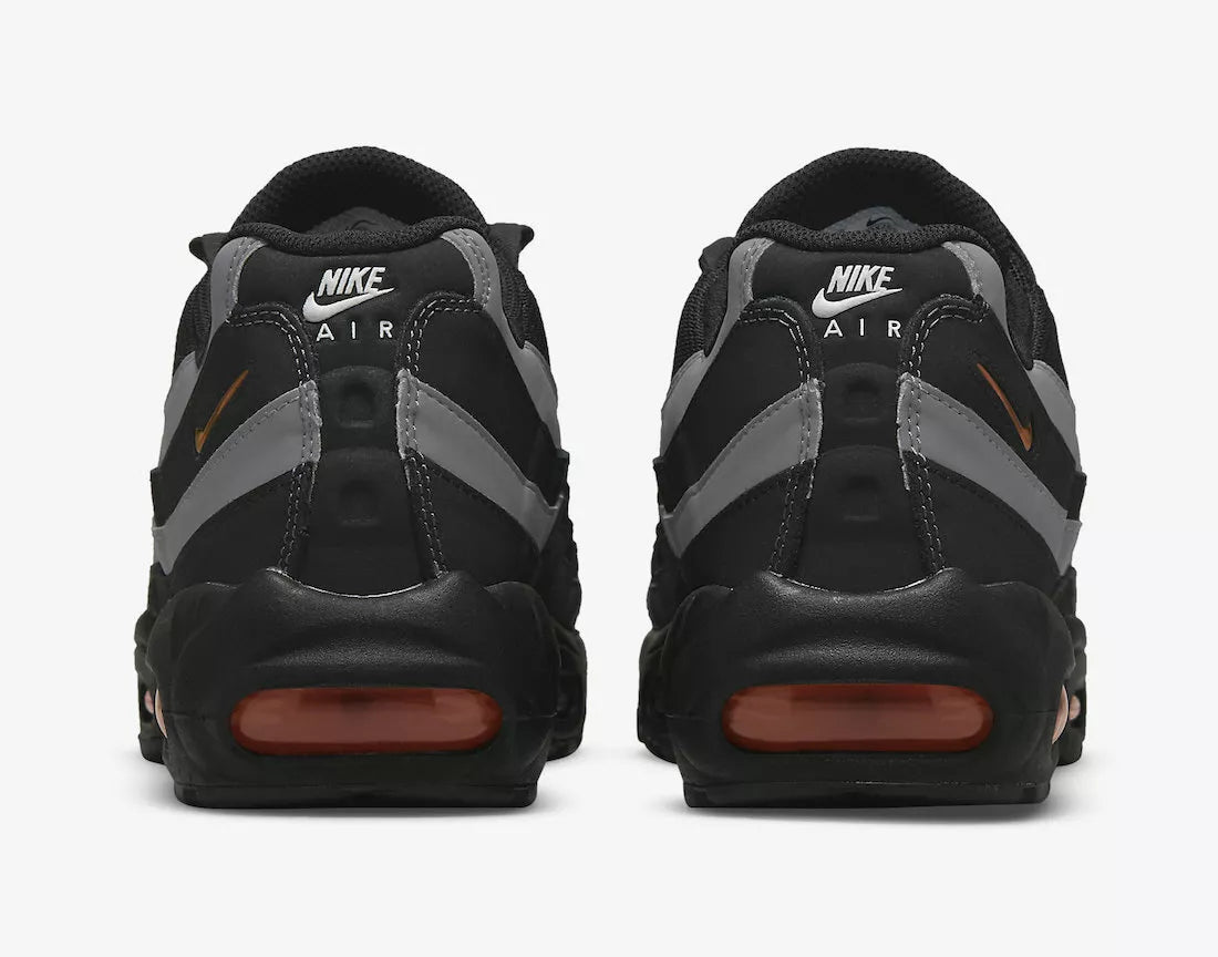 Nike - Air Max 95 Black Gray Safety Orange